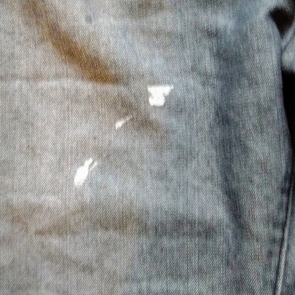 Men distressed swoop silver size 36 pants - Picture 4 of 7